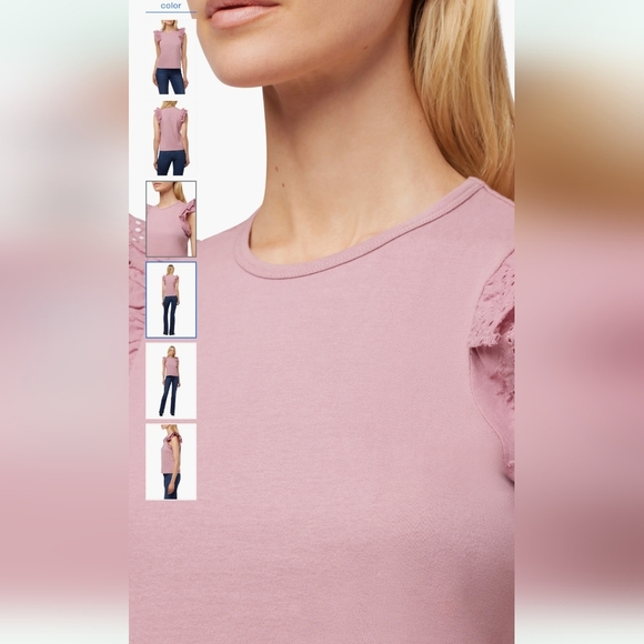 Gorgeous NWT Nordstrom Joe's Blush Blouse, Small - Picture 4 of 8